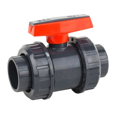  Кран шаровый ПВХ 50 мм  