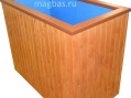 Купель 1,55х0,85х1,25м из полипропилена отделанная деревом. Купель 1,55х0,85х1,25м из полипропилена отделанная деревом.
