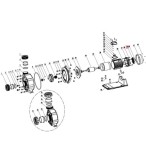 Крыльчатка вентилятора насоса Aquaviva WTB Крыльчатка вентилятора насоса Aquaviva WTB