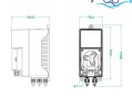 Перистальтический дозирующий насос Aquaviva KTRX Smart Plus pH/Rx 7 л/ч + набор Rx