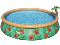 Надувной круглый бассейн Bestway 57416 Paradise Palms (457x84 см) с картриджным фильтром Надувной круглый бассейн Bestway 57416 Paradise Palms (457x84 см) с картриджным фильтром