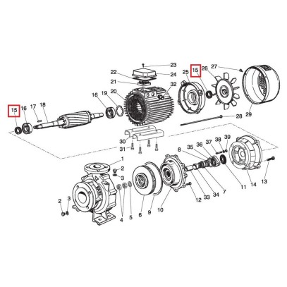 Уплотнительное кольцо для насосов Saer IR4P125-250A Cast Iron (54710260) Уплотнительное кольцо для насосов Saer IR4P125-250A Cast Iron (54710260)