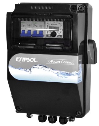 Щит управления с 2 канальным цифровым таймером трансформатором 300 Вт 12В Kripsol KPOW230Т300