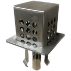  Шумогаситель на трубу Д63 мм, AISI 304 