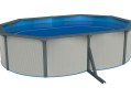Бассейн каркасный овальный 6.1x3.6x1.3 серый Бассейн каркасный овальный 6.1x3.6x1.3 серый