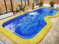 Бассейн  7,5х3х1,2-1,81м. Флери композитный (чаша)