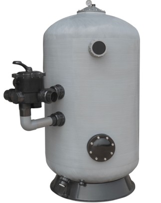 Фильтр д.1000мм (бок. подсоед. 63мм) Emaux SDB1000-1.0 (с 6-ти поз. вентилем 2'') 88013841