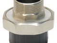 Муфта разборная переходная ПВХ/латунь НР d110x4