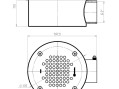 Донный слив под лайнер Aquaviva 2'', AISI 304 (D165 мм) Донный слив под лайнер Aquaviva 2'', AISI 304 (D165 мм)