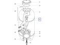 Люк смотровой фильтра Kripsol SSB, SSP - RSS110.R/ R1202110.4/ RCFI0030.00R