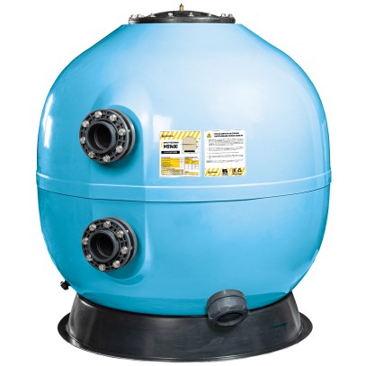 Фильтр песочный Aquaviva MS1400 (77 м³/ч, 2,5 бар) озон., дюз. дно с люко и окном