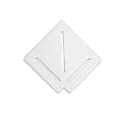  Угловой элемент AquaViva KK-15-1 Classic для переливной решетки 90° 145/25 мм (белый) 