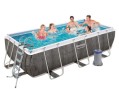 Каркасный бассейн Bestway 56722 (412х201х122 см) с картриджным фильтром и лестницей Каркасный бассейн Bestway 56722 (412х201х122 см) с картриджным фильтром и лестницей