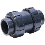 Обратный клапан пружинный d20 уплотнение EPDM