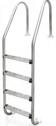 Лестница  4 ступени  Emaux NSL 415-S  AISI-316 (ш.б.) 