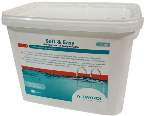 Софт энд изи 2,24 кг активный кислород, Bayrol Софт энд изи 2,24 кг активный кислород, Bayrol