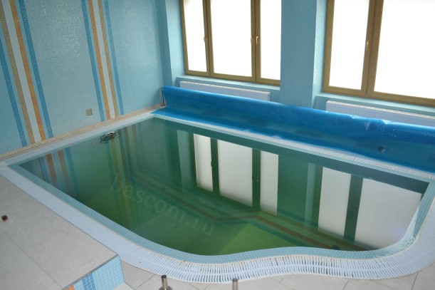 Бассейн бетонный (4,6х2,55 х1,5-2м.)