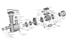 Муфта уплотнения крышки префильтра насоса HFC 03 Happy Pump
