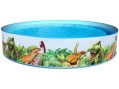 Детский каркасный бассейн Bestway 55001 Fill 'N Fun Dinosaur (244х46 см)