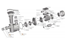Винт сливной насоса HFC 02/03 Happy Pump