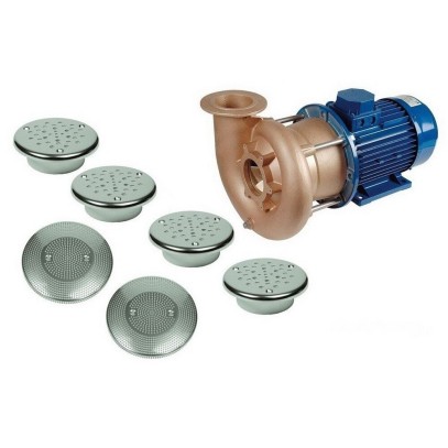 Гидромассаж Fitstar Combi-Whirl 8631020 (220/380 В, 5,5 Квт) компл: насос, 4 форсунки, 2 водозабора Гидромассаж Fitstar Combi-Whirl 8631020 (220/380 В, 5,5 Квт) компл: насос, 4 форсунки, 2 водозабора