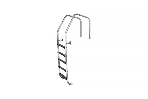 Лестница 5 ступеней (ш.б.) Flexinox SPECIAL OVERFLOW AISI-316 (с закладными в сборе) Лестница 5 ступеней (ш.б.) Flexinox SPECIAL OVERFLOW AISI-316 (с закладными в сборе)