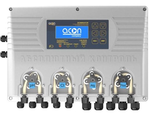 Универсальная станция дозирования и управления бассейном DOMINATOR Универсальная станция дозирования и управления бассейном DOMINATOR