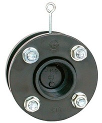 Обратный клапан д.140 с фланцами язычковый, Coraplax