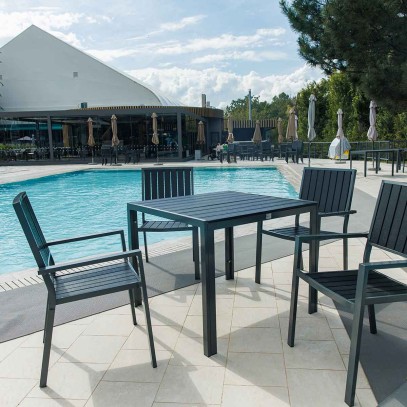 Набор уличной столовой мебели Aquaviva Симпл Набор уличной столовой мебели Aquaviva Симпл