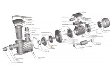 Шайба М10 пружинная рабочего колеса насоса HFC 02/03 AISI-304 Happy Pump