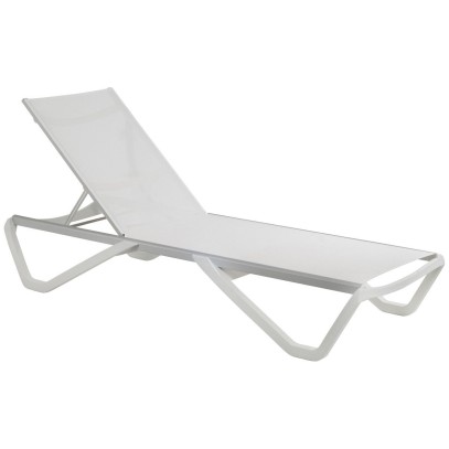 Шезлонг Aquaviva Wave белый Шезлонг Aquaviva Wave белый