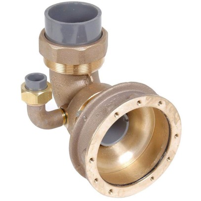  Проход донный Fitstar 8663450 для Combi-Whirl, под форсунку 63 мм, 90°, 191 мм 