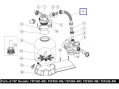 Шланг подключения с муфтами для ф/у Emaux FSP650-4-Way (89030701)