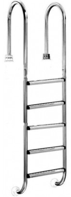 Лестница 5 ступени Flexinox WALL AISI-316 (у.б.) Лестница 5 ступени Flexinox WALL AISI-316 (у.б.)