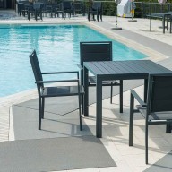  ​Набор уличной столовой мебели Aquaviva Софт (4 стула, стол)   
