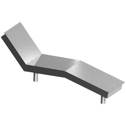 Лежак аэромассажный Aquaviva цельный, под бетон Лежак аэромассажный Aquaviva цельный, под бетон