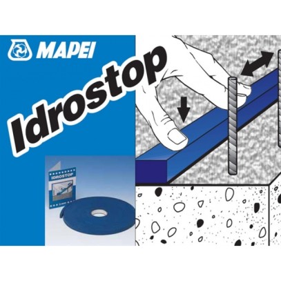 IDROSTOP гидроизоляционный набухающий профиль  20х10мм (10 м.)