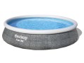 Надувной бассейн Bestway 57372 (457х107 см), с картриджным фильтром и лестницей Надувной бассейн Bestway 57372 (457х107 см), с картриджным фильтром и лестницей