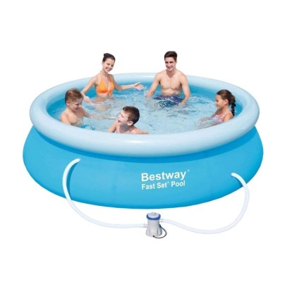 Надувной круглый бассейн Bestway 57270/57109 (305х76) с картриджным фильтром