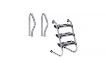 Лестница  с поручнями 4 ступени Flexinox AISI-316 EASY  ACCESS (87161022N)