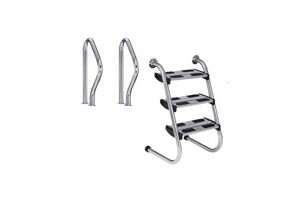 Лестница с поручнями 4 ступени Flexinox AISI-316 EASY ACCESS (87161022N) Лестница с поручнями 4 ступени Flexinox AISI-316 EASY ACCESS (87161022N)
