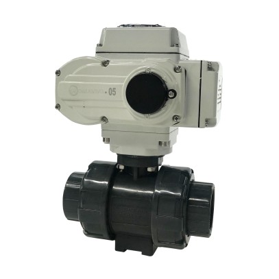 Кран шаровый с электроприводом Aquaviva d63 AC220В Кран шаровый с электроприводом Aquaviva d63 AC220В