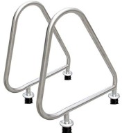 Поручни из нерж.стали (компл.2шт.) Emaux ARA (88074105) Поручни из нерж.стали (компл.2шт.) Emaux ARA (88074105)