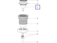 Лампа запасная 04011015 белая для Aquaviva LED-P50