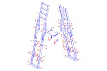 Тетива правая лестницы универсальной SLA 001 (В2)