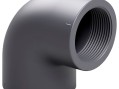  Колено ПВХ Effast RGRGOG063G 90° переходное, с внутренней резьбой d63x2