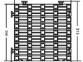 Коврик резиновый Aquaviva DE3030 зеленый