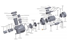 Крышка задняя насоса HFC 02 Happy Pump