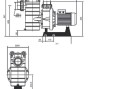 Насос для бассейна Hayward HCP38301E KAP300 M.B (48м³/ч 2.21кВт 220В)