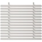 Переливная решетка 2-е. соед. AquaViva 295*25mm Classik
